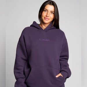 Comfrt Signature Hoodie Blackberry L Purple